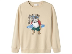 Name It sweatshirt peyote with surfer print  